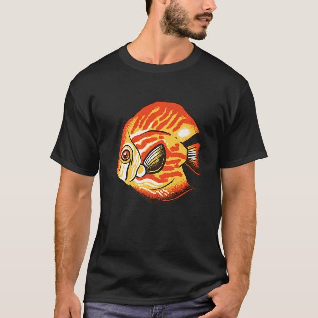 Discus Fish Amazonas River Fish Discus T-Shirt (Vorderseite)
