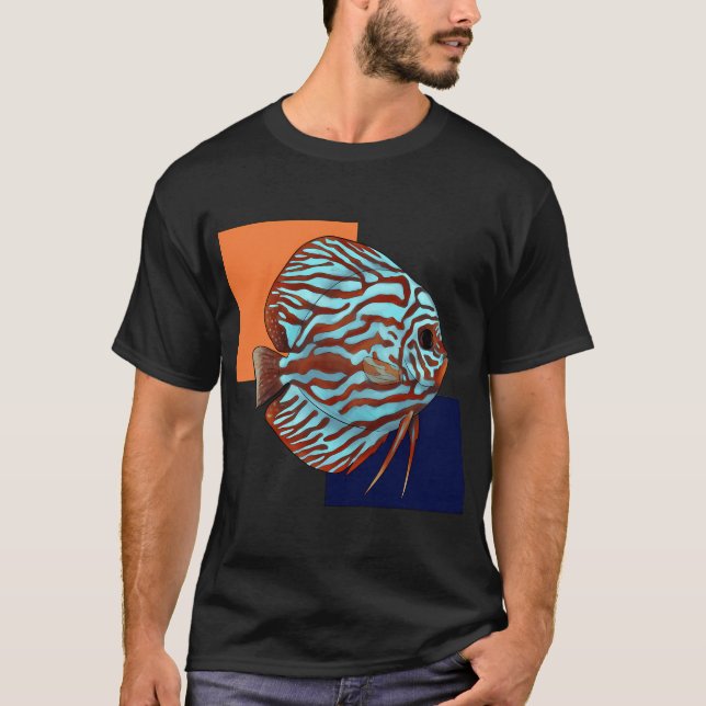 DISCUS HAUSTIERFISCHE T-Shirt (Vorderseite)