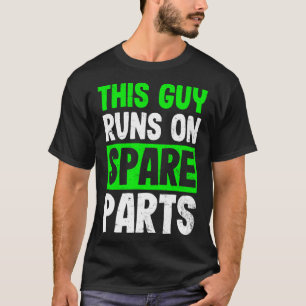 Disease Design Guy läuft auf Ersatzteilüberweisung T-Shirt