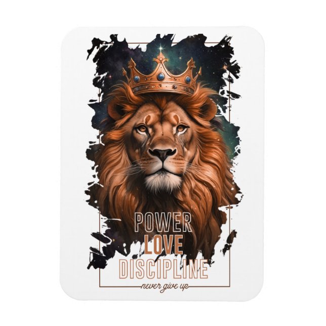 Diseño de León Magnet (Vertikal)