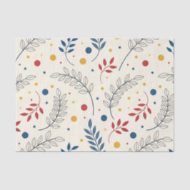 Diseño floral seidenpapier