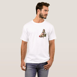 Diseño Mis Pin-Up Historia Comic T-Shirt