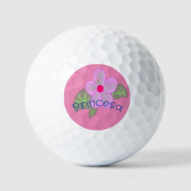 Diseño Princesa Golf Golfball (Vorderseite)