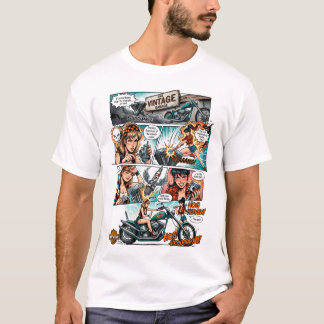 Diseño The Vintage Garage T-Shirt