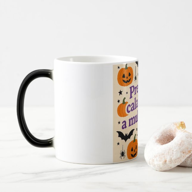 Disfruta de tu bebida favorita con un toque mágico verwandlungstasse (Mit Donut)