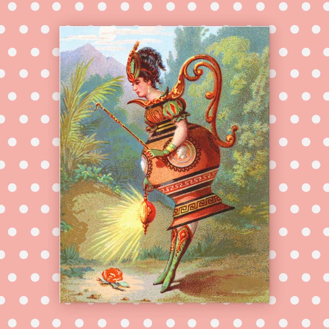 Dish Darlings Goddess of the Night Postkarte (Von Creator hochgeladen)