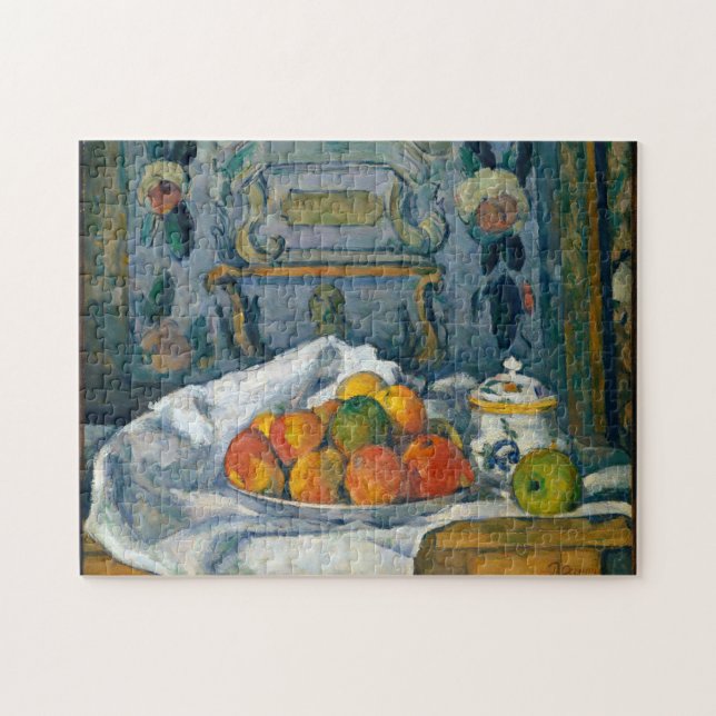 Dish of Apples Paul Cezanne Post-Impressionismus C (Horizontal)