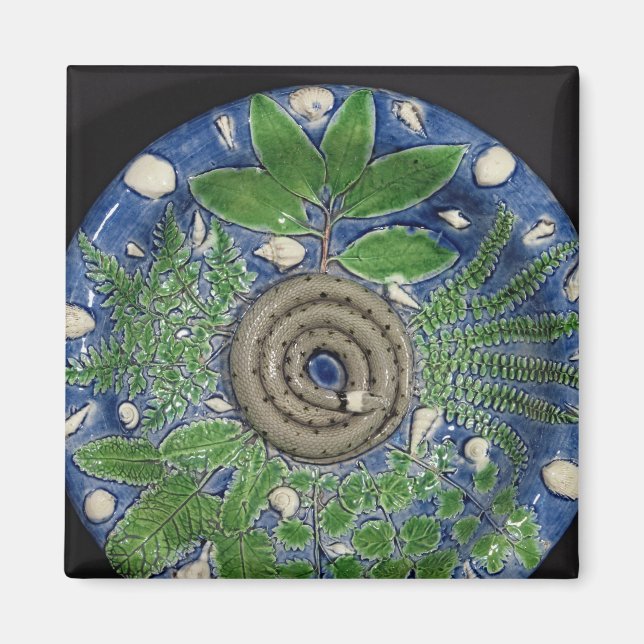 Dish, Palissy Ware Magnet (Vorne)