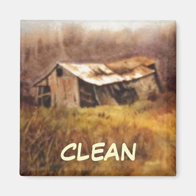 Dish Washer Status Magnet (Vorne)