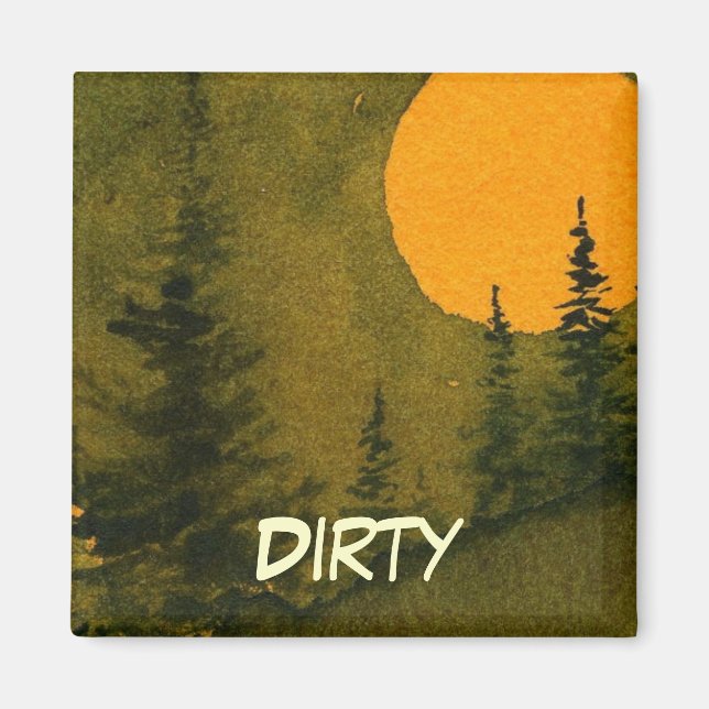 Dish Washer Status Magnet (Vorne)