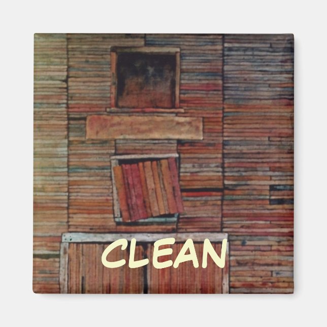 Dish Washer Status Magnet (Vorne)