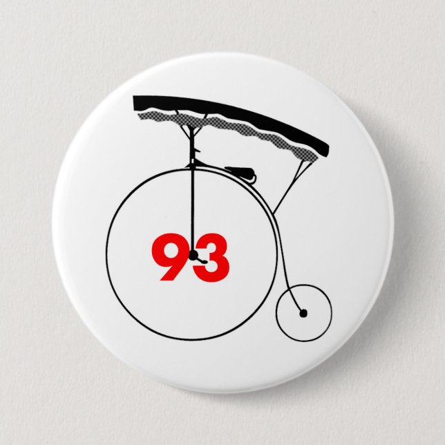 Disharmonische 93 button (Vorderseite)