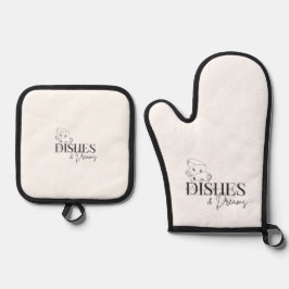 Dishes and Dreams Ofenhandschuh & Topflappen-Set