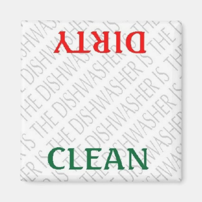DISHWASHER MAGNET (Vorne)