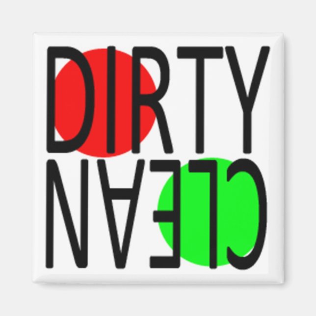 DISHWASHER MAGNET: KREISE MAGNET (Vorne)