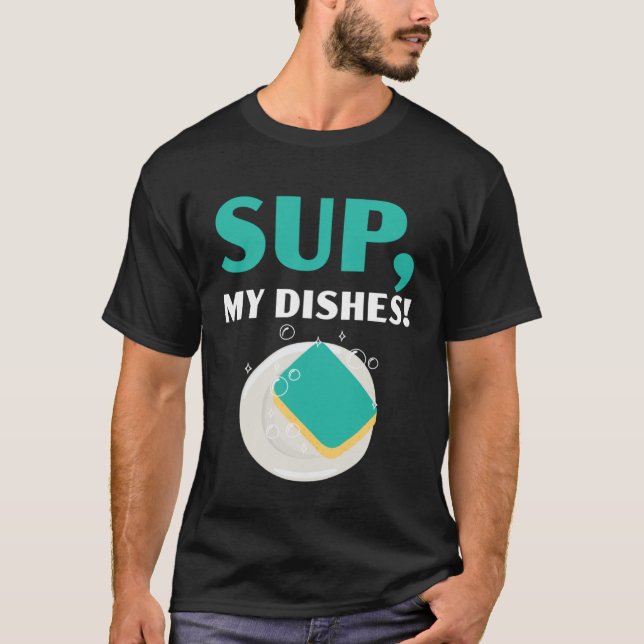 Dishwashing Job Profession Restaurant Employee Dis T-Shirt (Vorderseite)