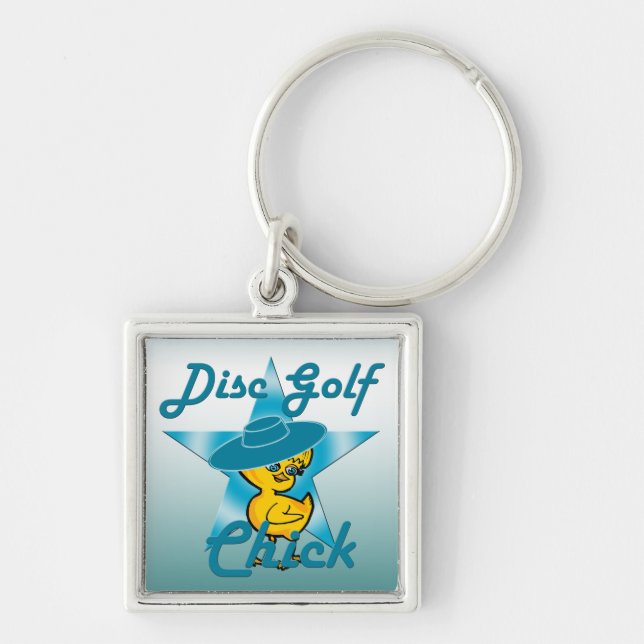 Disk Golf #7 Schlüsselanhänger (Vorne)