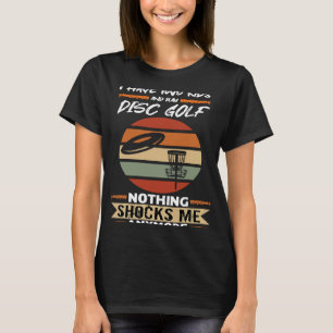 Disk Golf Accessoires habe ich zwei Kinder und Pla T-Shirt