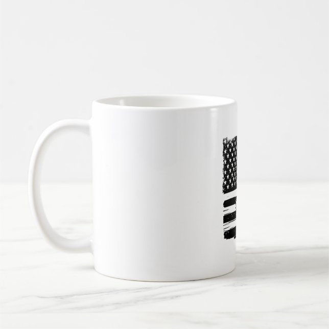 Disk Golf American Flag Kaffeetasse (Links)
