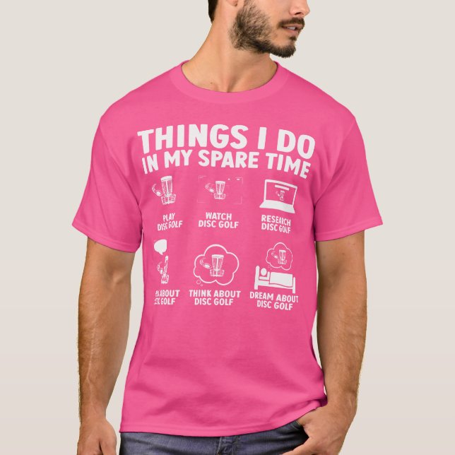 Disk Golf Art für Kid Disk Golf Player Disk Golfer T-Shirt (Vorderseite)