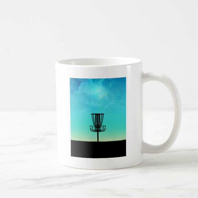 Disk Golf Basket Kaffeetasse (Rechts)