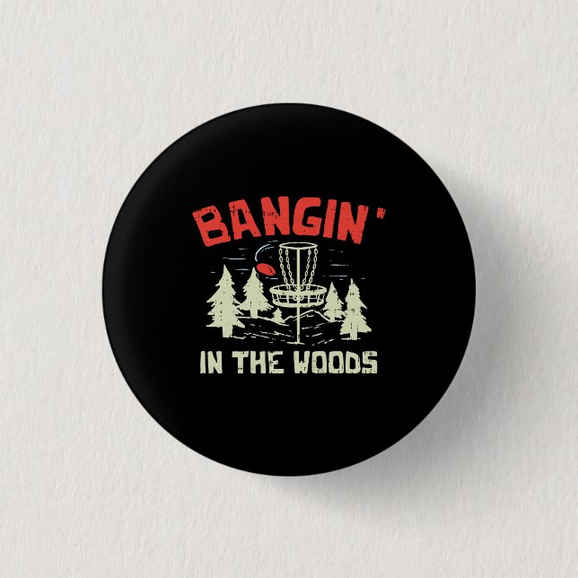 Disk Golf Button (Vorderseite)