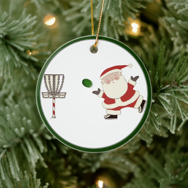 Disk Golf Collectible Keramik Ornament (Baum)
