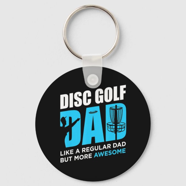 Disk Golf Daddy Schlüsselanhänger (Vorderseite)