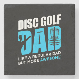 Disk Golf Daddy Steinuntersetzer
