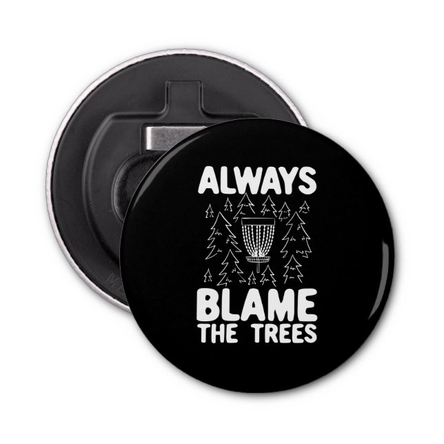 Disk Golf Disk Basket-Geschenk Flaschenöffner (Vorderseite)