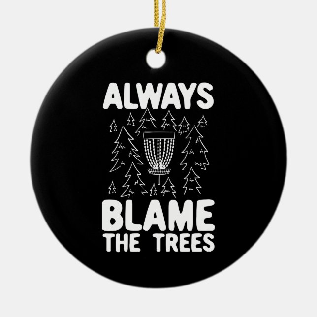 Disk Golf Disk Basket-Geschenk Keramik Ornament (Vorne)