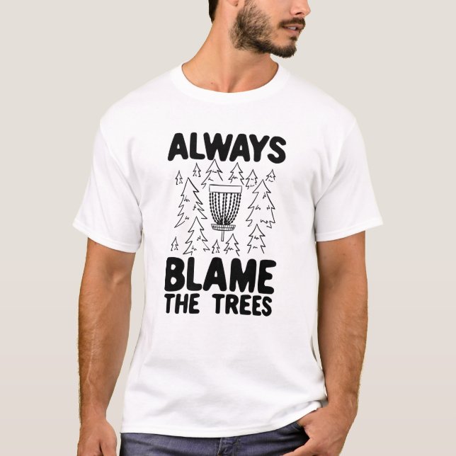 Disk Golf Disk Basket-Geschenk T-Shirt (Vorderseite)