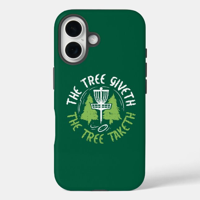 Disk Golf Disk Disk Golf Player Geschenk iPhone 16 Hülle (Rückseite)