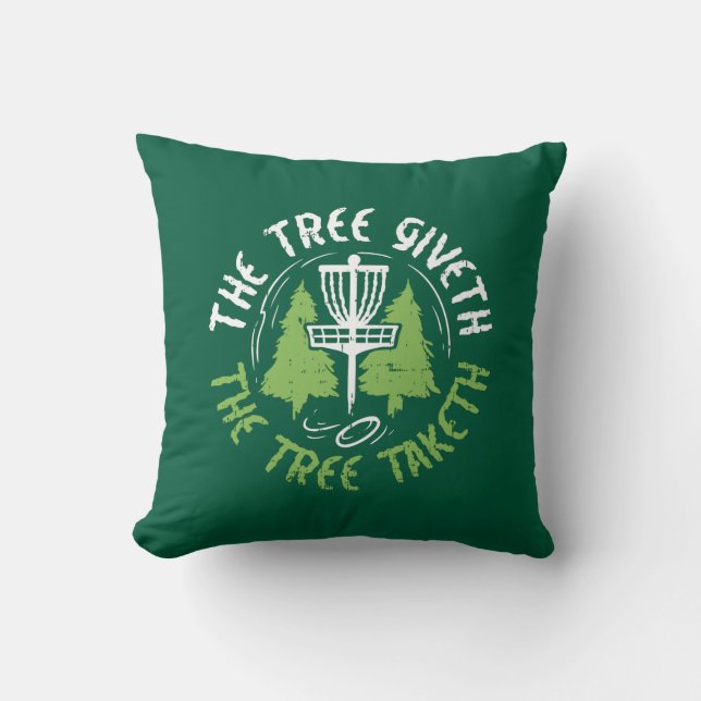 Disk Golf Disk Disk Golf Player Geschenk Kissen (Vorderseite)