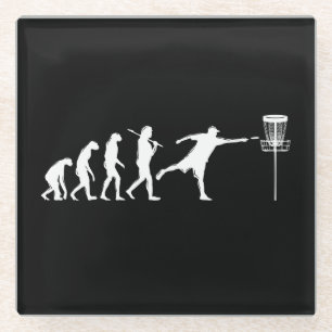 Disk Golf Evolution Disk Golf Geschenke Glasuntersetzer