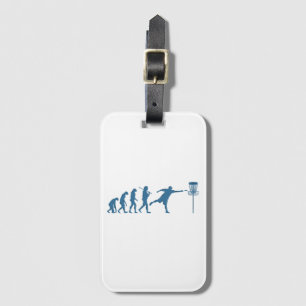 Disk Golf Evolution - Fun Gift for Disk Golfer Gepäckanhänger