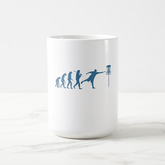 Disk Golf Evolution - Fun Gift for Disk Golfer Kaffeetasse (Mittel)