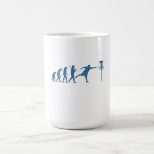 Disk Golf Evolution - Fun Gift for Disk Golfer Kaffeetasse