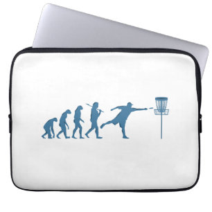 Disk Golf Evolution - Fun Gift for Disk Golfer Laptopschutzhülle