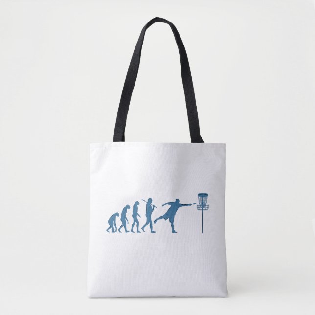 Disk Golf Evolution - Fun Gift for Disk Golfer Tasche (Vorderseite)