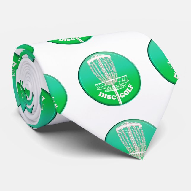 Disk Golf Frisbee Cage Krawatte (Gerollt)