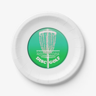 Disk Golf Frisbee Net Pappteller
