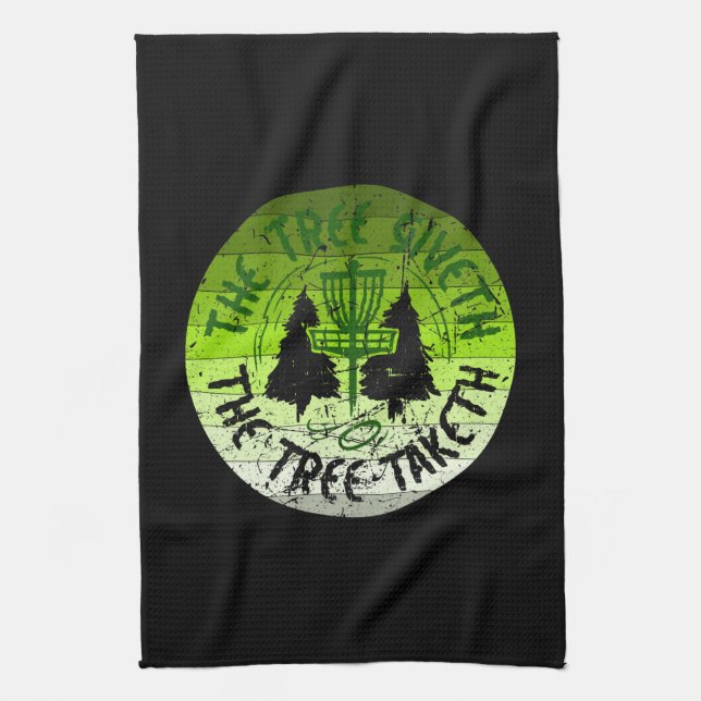 Disk Golf Geschirrtuch (Vertikal)