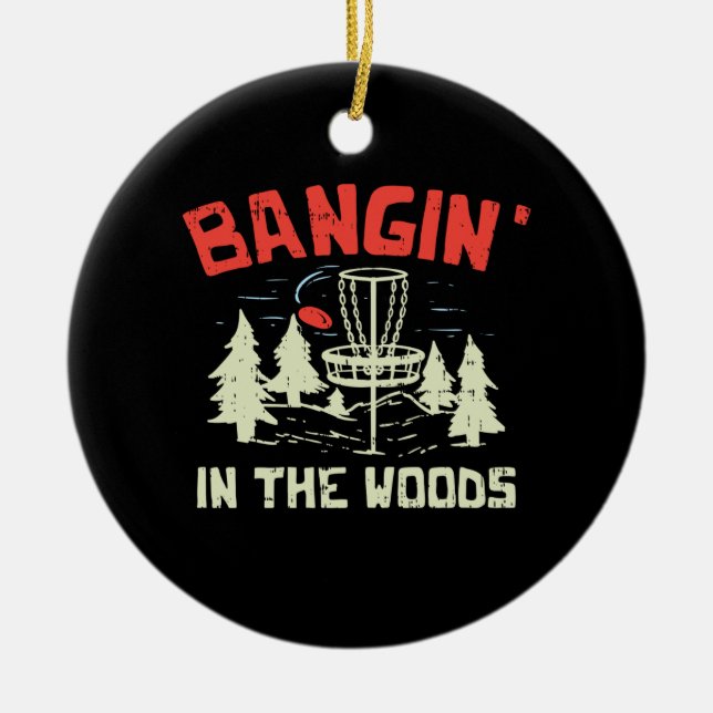 Disk Golf Keramik Ornament (Vorne)