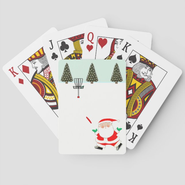 Disk Golf Kleine Geschenk Spielkarten (Rückseite)