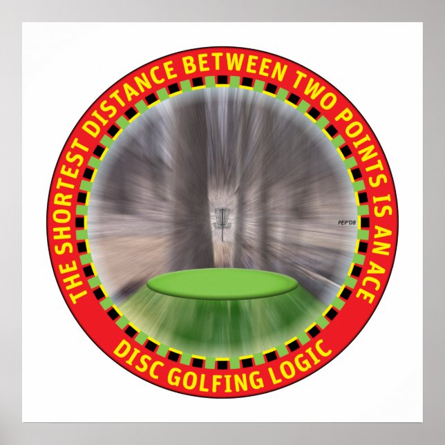 Disk Golf Logic 1 Poster (Vorne)