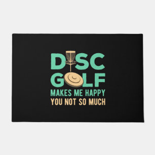 Disk Golf macht mich glücklich Fußmatte