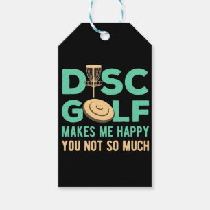 Disk Golf macht mich glücklich Geschenkanhänger