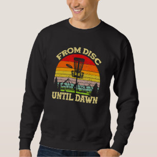 Disk Golf Men Disk Golf T-Shirt von der Festplatte Sweatshirt