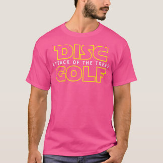 Disk Golf Men Disk Golf Trees T-Shirt